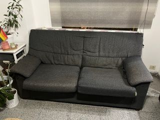 Sofá de 3 plazas gris