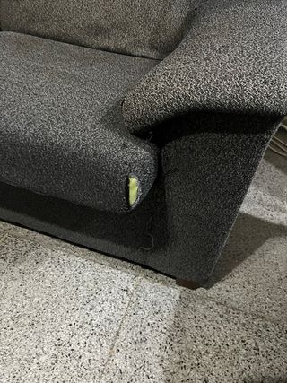 Sofá de 3 plazas gris