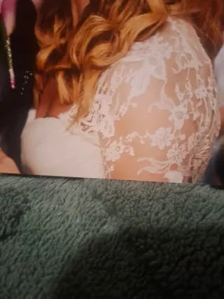 Traje de Novia Beige/Blanco