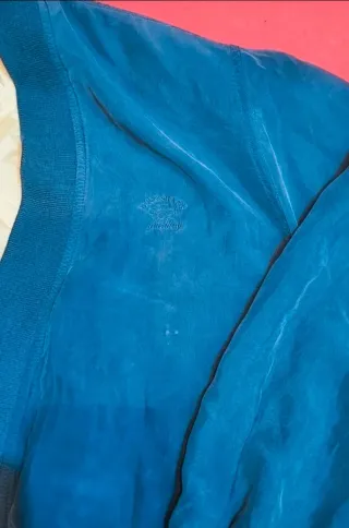 Cárdigan Paul & Shark Azul y Amarillo