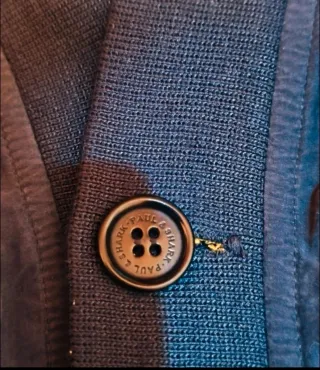 Cárdigan Paul & Shark Azul y Amarillo