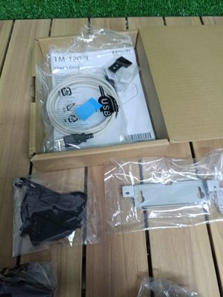 Epson Impresora DE Tickets S0224874 TÉRMICA TM-T20III C31CH51011 Negra - Velocidad 250MM/S - Caracteres ANK - USB - RS232 - Apertura DE C