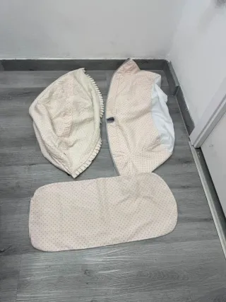 Pack fundas carrito bebé lunares