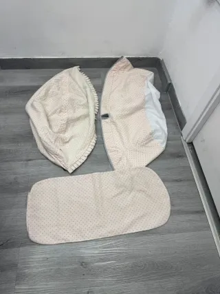 Pack fundas carrito bebé lunares