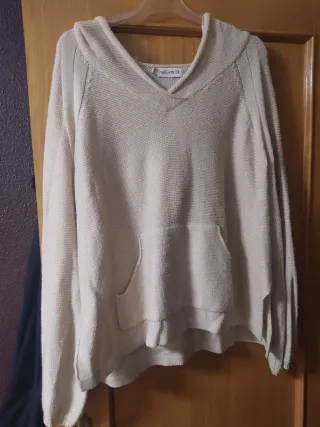 Jersey Natura Beige Talla XL