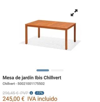 Chillvert Mesa de Jardín Ibis