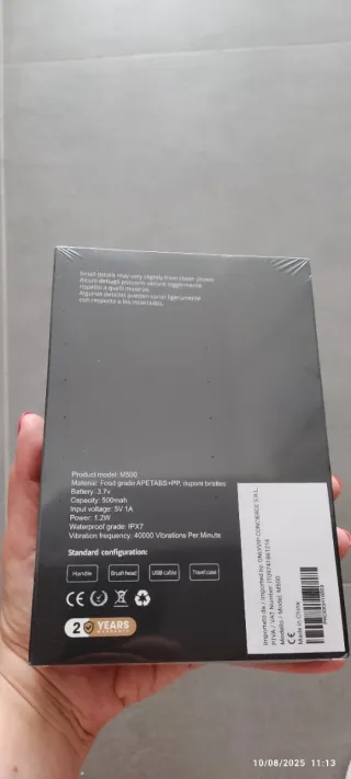 Yosmile Bright & Go spazzolino elettrico