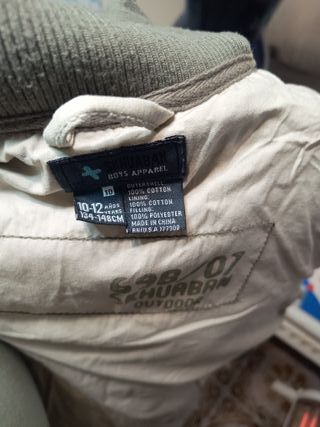 Chaleco niño beige Talla 10/12