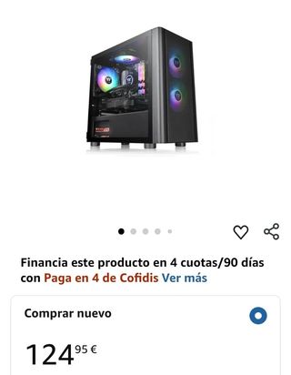Torre Micro ATX THERMALTAKE V150 TG ARGB Breeze