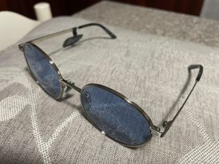 Occhiali Gucci Donna Rotondi Blu Argento