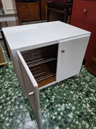 Mueble Zapatero con Carriles Acero inoxidable
