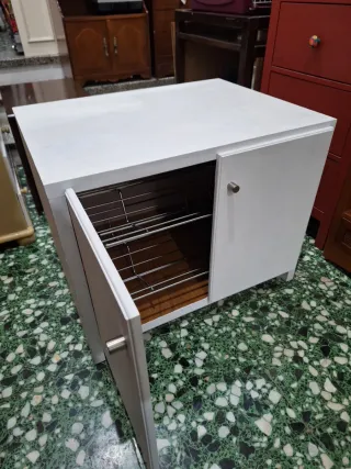 Mueble Zapatero con Carriles Acero inoxidable
