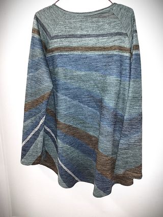 Camiseta manga larga rayas mujer talla única