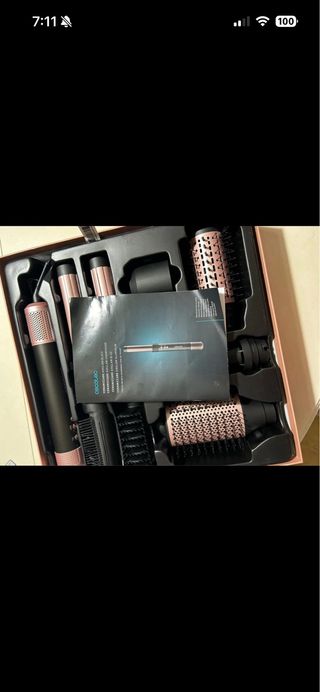 Cecotec Bamba 8 en 1 Negro/Rosa