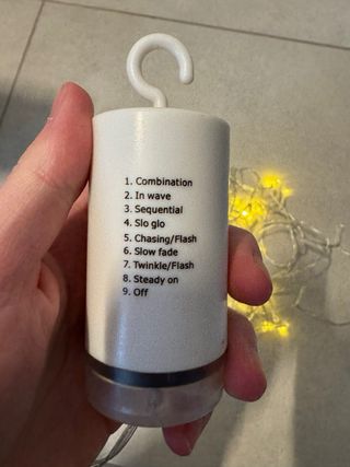 Luci Natale a Batteria