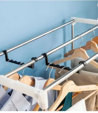 Tendedero Eléctrico Portátil InnovaGoods, blanco