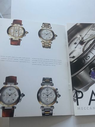 Cataloghi Orologi Cartier Vintage
