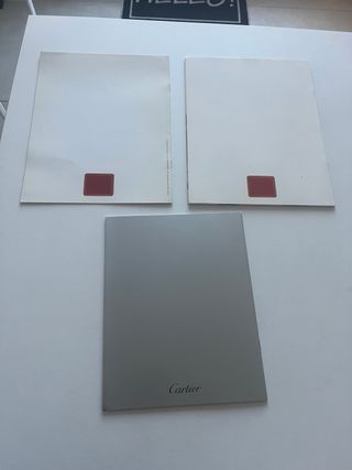 Cataloghi Orologi Cartier Vintage