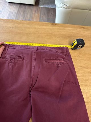Pantaloni bordeaux tg S Università della Moda