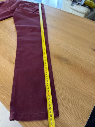 Pantaloni bordeaux tg S Università della Moda