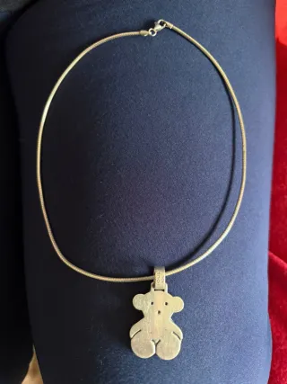 Collar Tous Oso Plata Original
