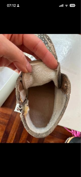 Scarpe alte camouflage