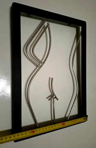 Escultura/cuadro de Acero Inoxidable 316L