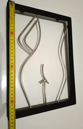 Escultura/cuadro de Acero Inoxidable 316L