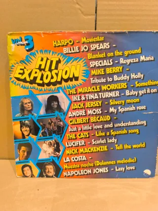 Lote 6 Vinilos LP Recopilatorios Rock Pop