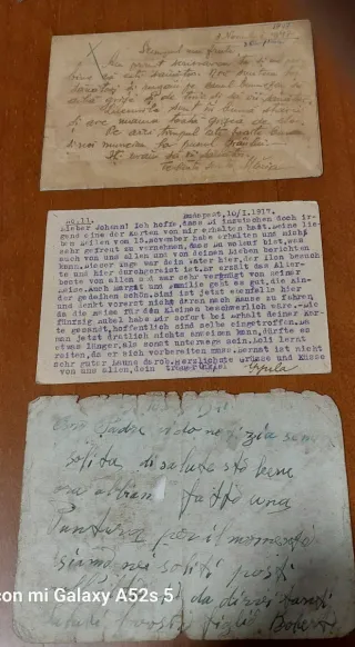 Correspondencia militar I Guerra Mundial