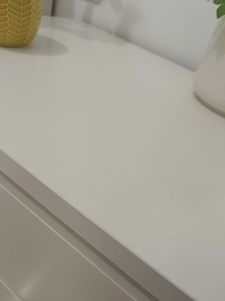 Cómoda Malm Ikea 3 cajones blanca