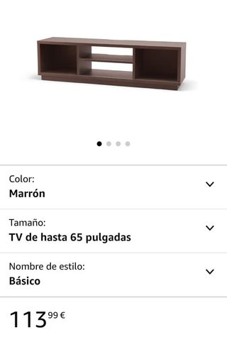 Iris Ohyama Soporte de TV Mueble de TV hasta 65"