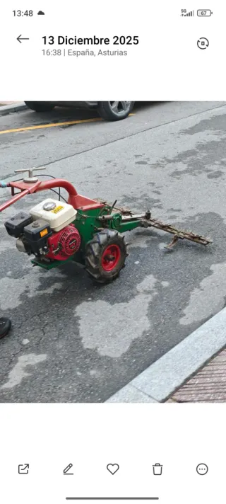 Segadora de gasolina