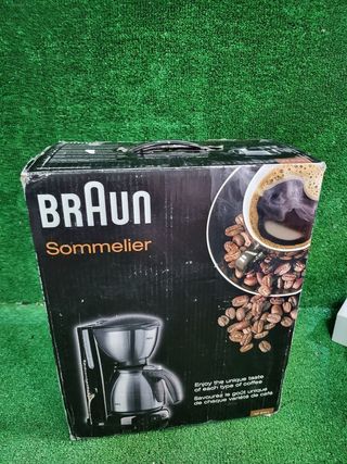 Cafetera Braun Sommelier KF610 - Metal