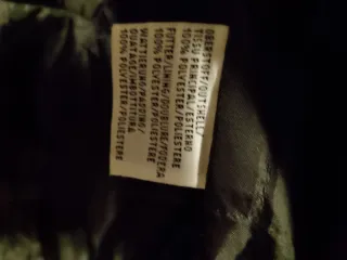 Parka TCM Negra Talla M