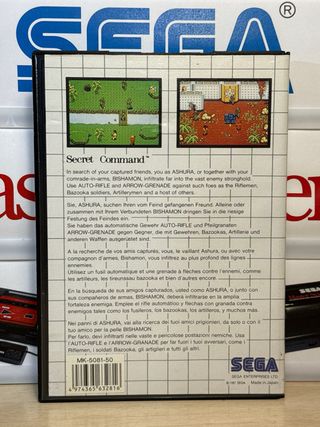 Secret Command Completo - SEGA Master System