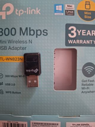 Adaptador USB WiFi TP-Link TL-WN823N