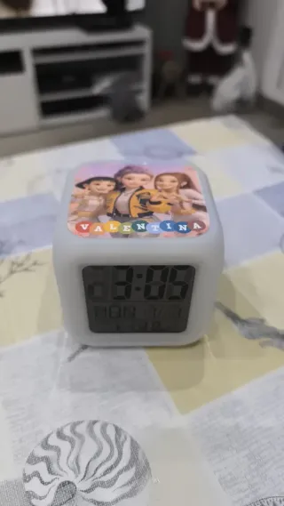 Reloj Despertador Digital Personalizado