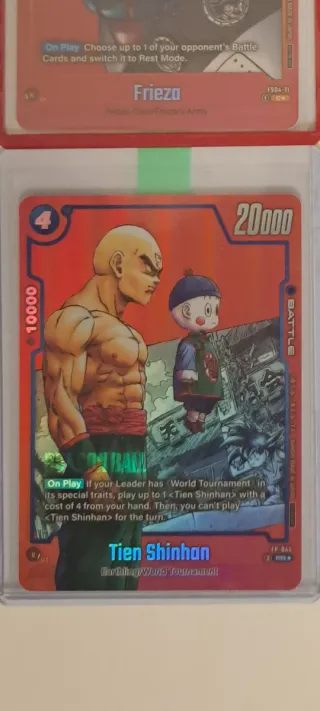 Carta Dragon Ball Super - Tien Shinhan