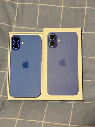 iPhone 16 Plus 128GB Azul 100% Batería