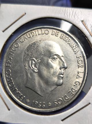 Moneda 100 Pesetas Franco 1966