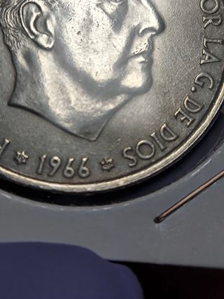 Moneda 100 Pesetas Franco 1966