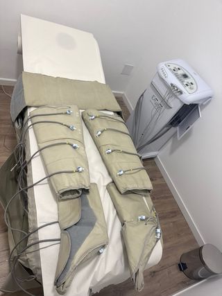 Presoterapia profesional con termoterapia y electr