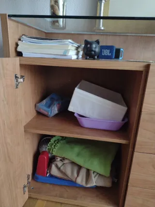 Mueble buffet salón cerezo