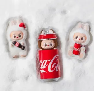 Labubu Coca-Cola Pop Mart Peluche