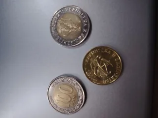 3 Monete Albanesi da Collezione