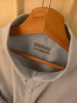 Camisa Emilio Tuchi Talla XXXL Azul