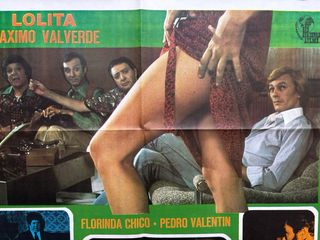 Póster cine Haz la loca... no la guerra, Lolita