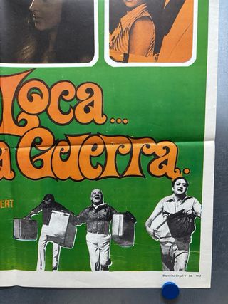 Póster cine Haz la loca... no la guerra, Lolita