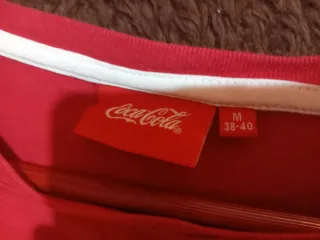 Camiseta Coca-Cola Cherry Mujer Manga Corta